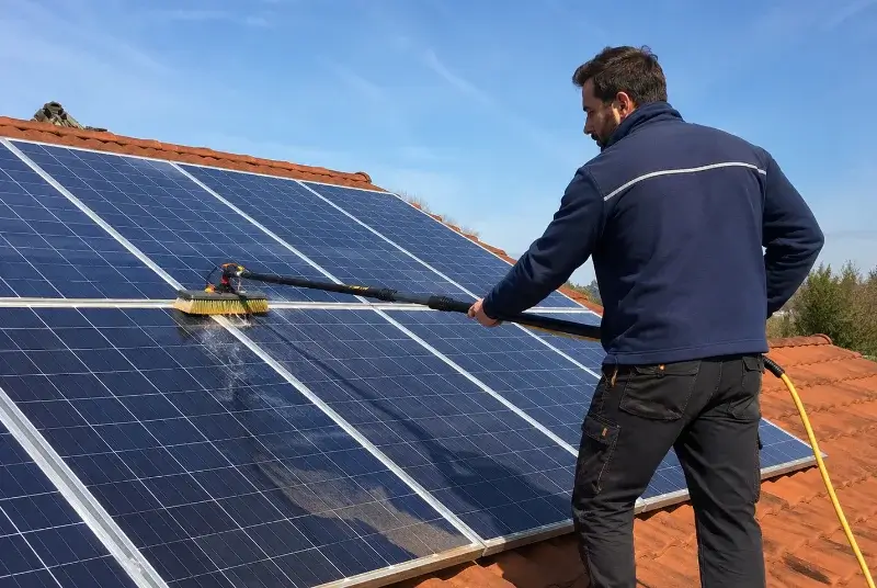 Nettoyage et entretien de panneaux solaires à Thézan-lès-Béziers